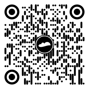Think before you share! QR Code